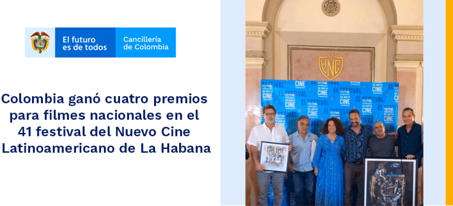 Colombia ganó en el 41 festival del Nuevo Cine Latinoamericano de La Habana