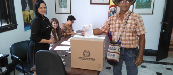 El Consulado de Colombia en La Habana inició el proceso electoral para Presidente y Vicepresidente de la República, que se realiza del 21 al 27 de mayo de 2018